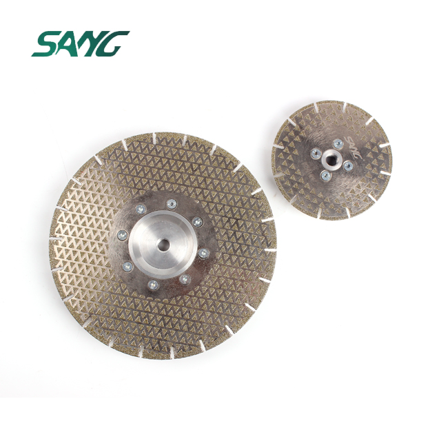 electroplated blade