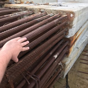 مطالعه موردی: بازسازی دیوار حائل با حجم بالا