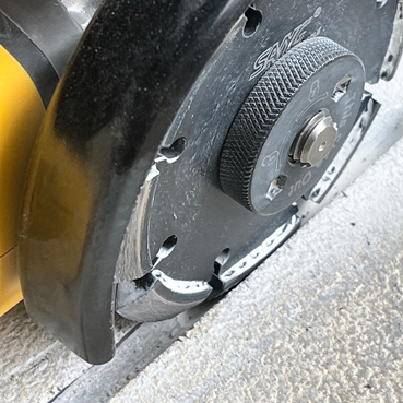 تیغه شیاردار V شکل SANG - سریع‌تر برش دهید و هوشمندانه‌تر کار کنید.