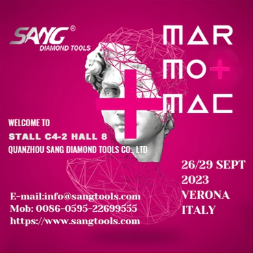 دعوت از بازدیدکنندگان تجاری جهانی: ابزار الماس SANG در نمایشگاه Marmomac در ایتالیا 2023